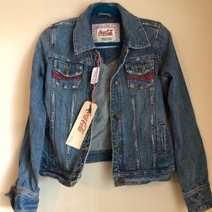 Coca Cola Jean Jacket - Women’s Small NWT